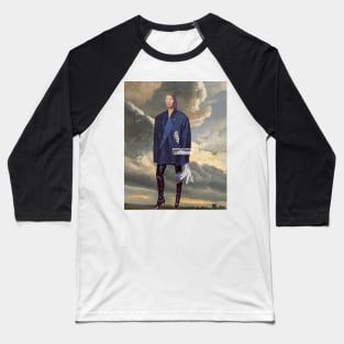Mona Lisa Meets High Fashion and Rebel Culture Baseball T-Shirt